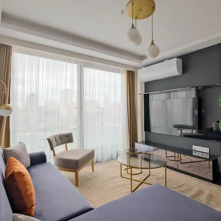 Modern Furnished In Istanbul By Iradah Gayrimenkul Appartement *